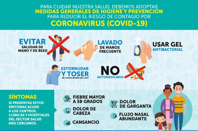 Gobierno Llama A Atender Medidas Preventivas Contra Coronavirus