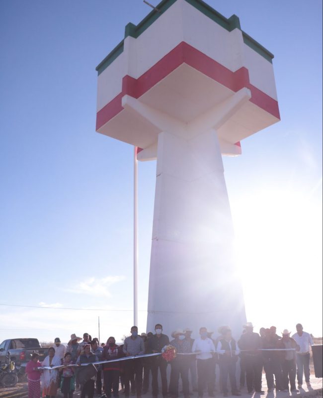 Inauguran Tanque Elevado Y L Nea De Conducci N De Agua Potable En Villa