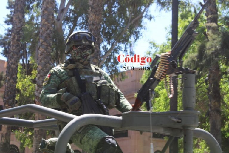 VIDEO Llegan 200 Militares Para Enfrentar A La Delincuencia En SLP