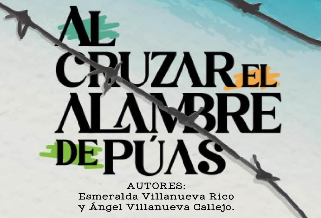 al cruzar el alambre de puas