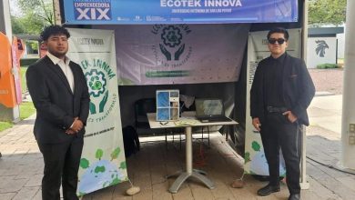 Matehualenses ganan primer lugar en Expo Regional con innovadora máquina recicladora
