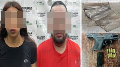 pareja detenida armas droga