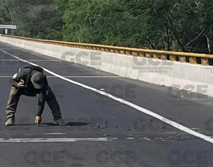 ponchallantas asegurados guardia Civil