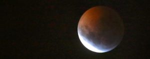 Eclipse visto desde La Paz, Bolivia