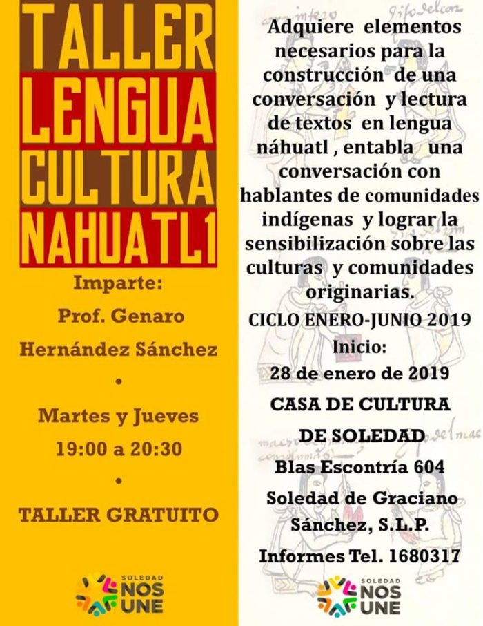 taller de náhuatl