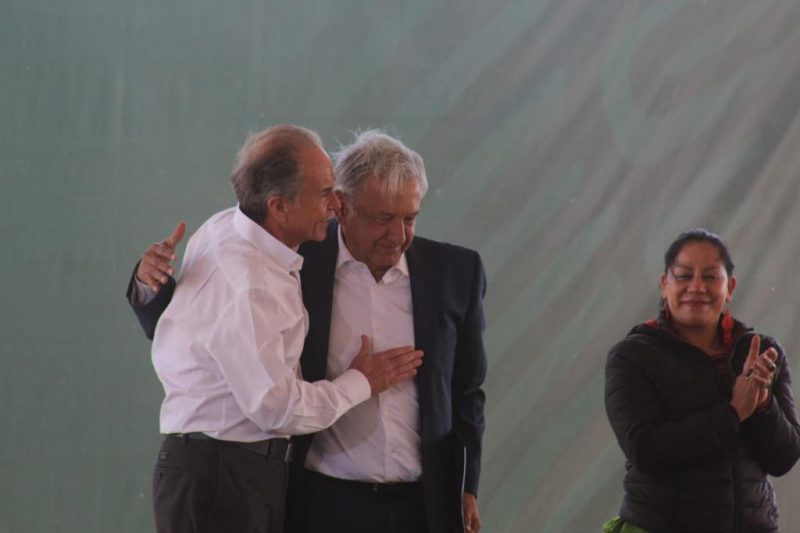 AMLO López Obrador y Juan Manuel Carreras