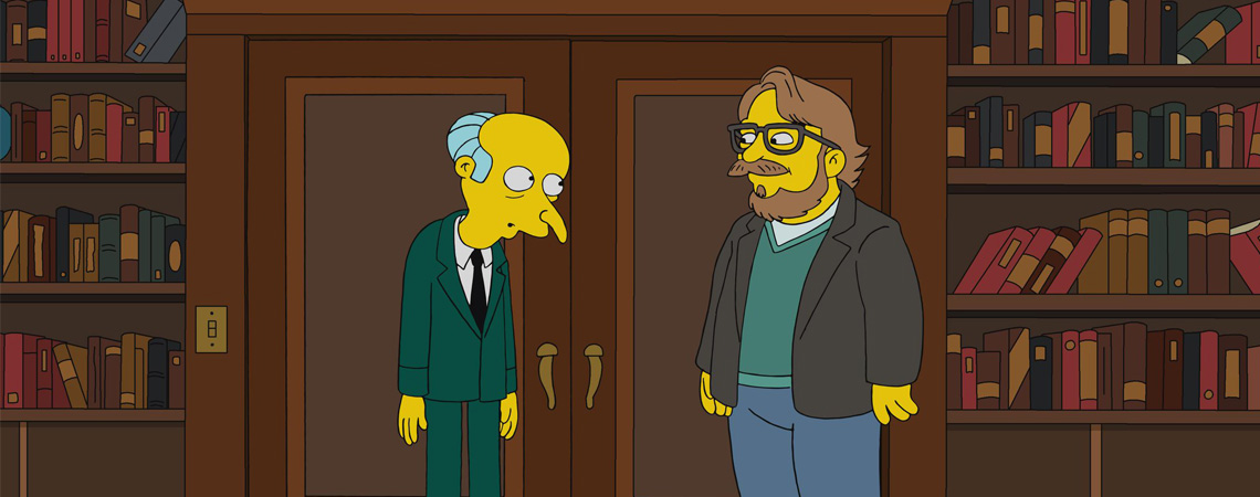 Guillermo del Toro en Los Simpson