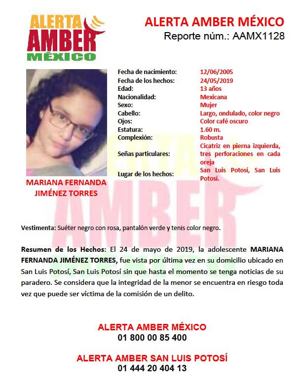 alerta amber
