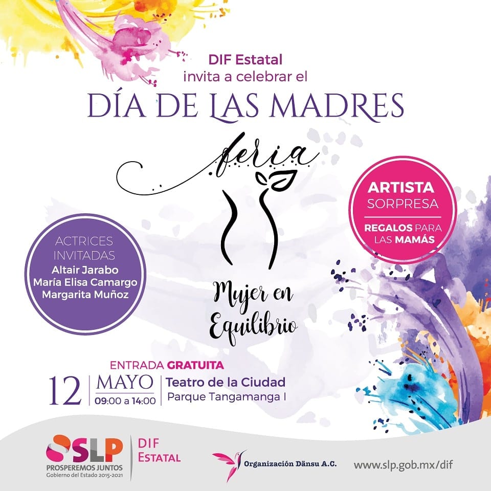 Día de la madre evento para las mamás
