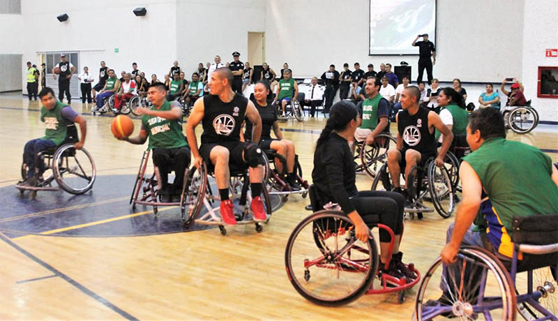 basquet en silla de ruedas