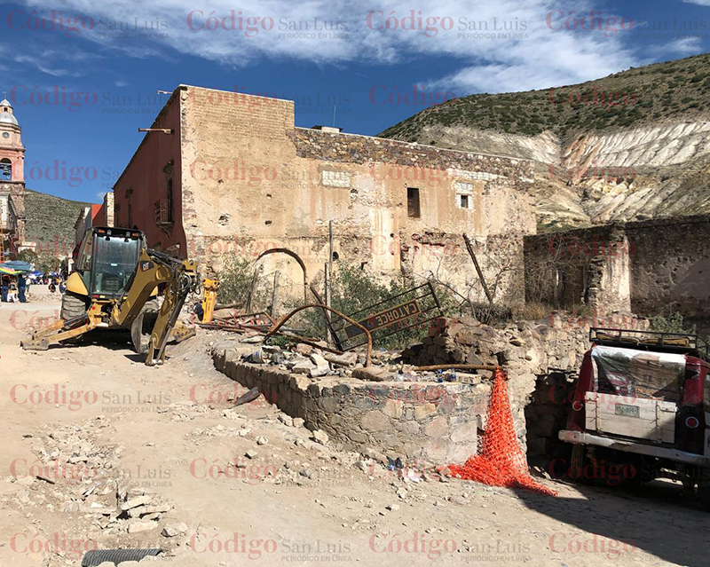 real de catorce destruido