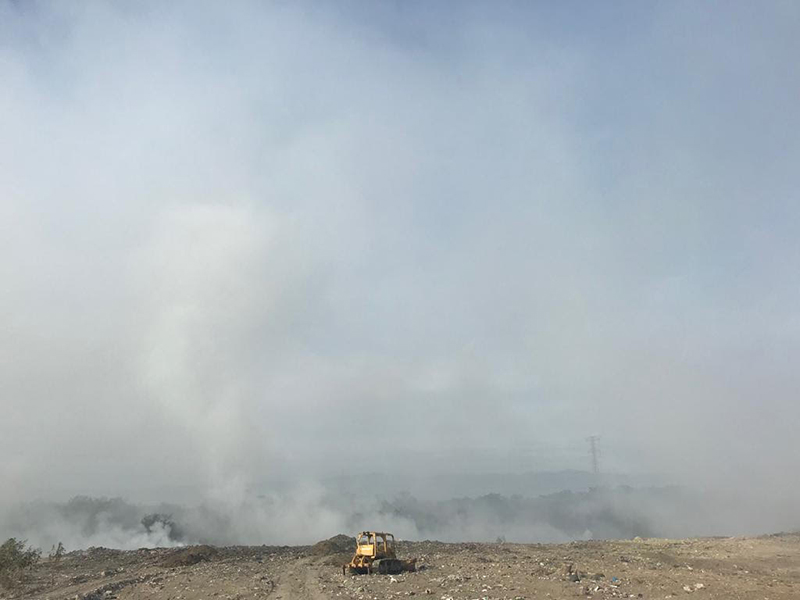 incendio tiradero municipal valles