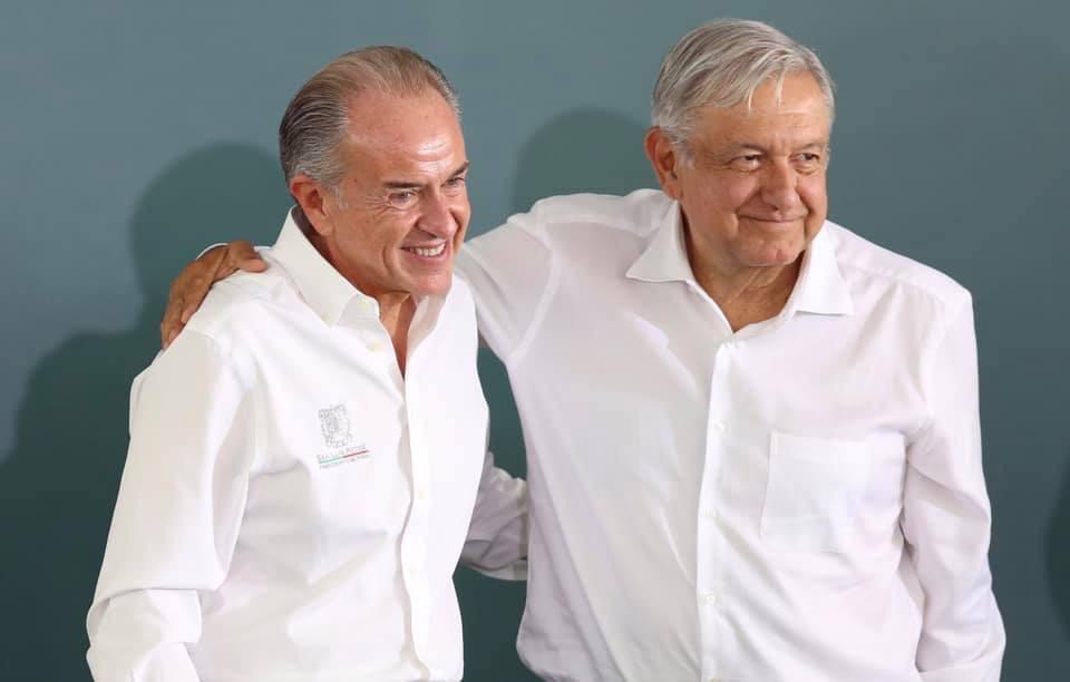 El presidente y el gobernador en gira por Matehuala