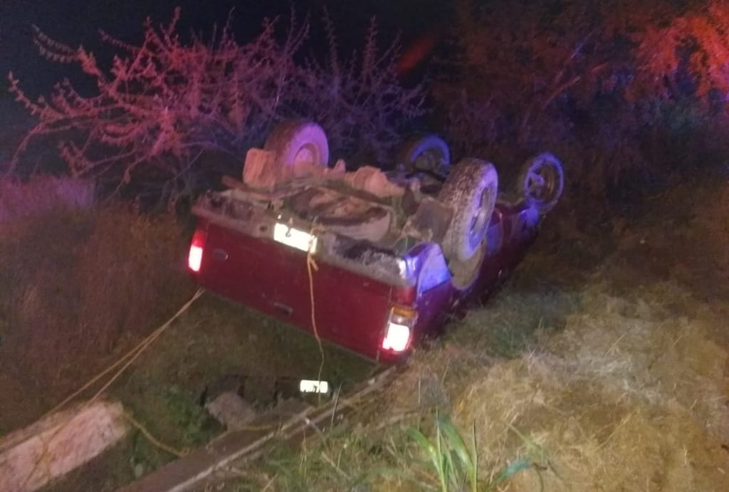 accidente carretero La Hincada