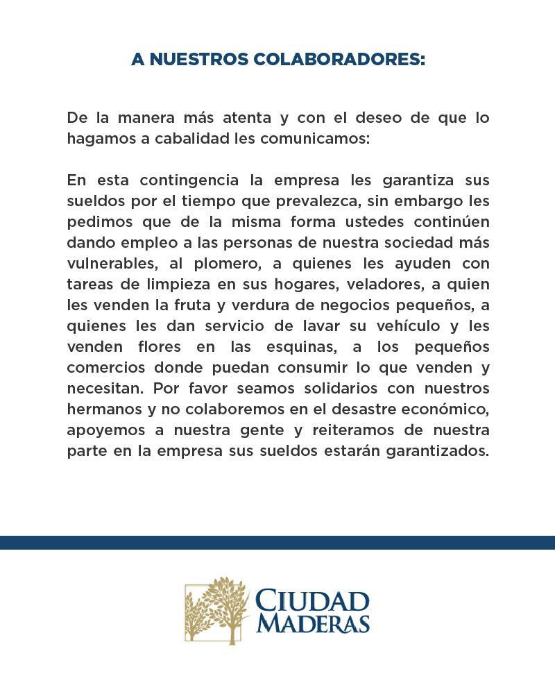 Ciudad Maderas se une al #YoMeQuedoEnCasa - Código San Luis - Periódico ...