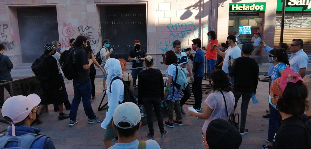 vandalizan el congreso - el Centro Histórico