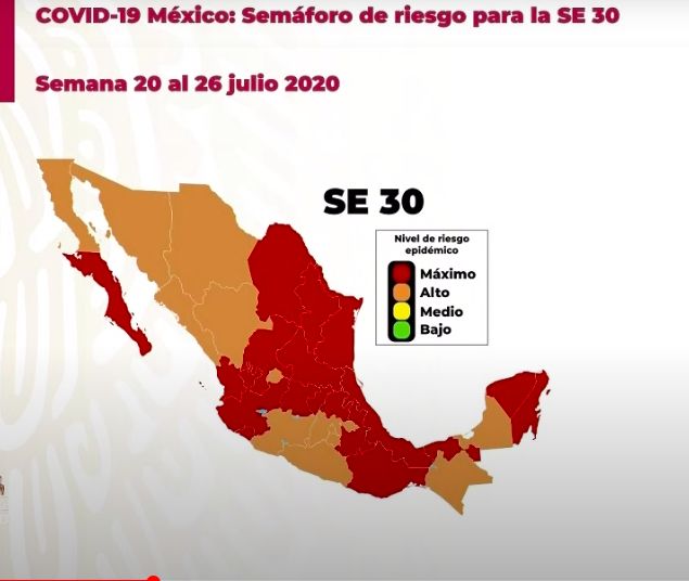 confirman slp a semáforo rojo