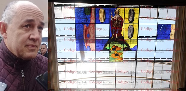 Vitral Palacio Municipal INAH