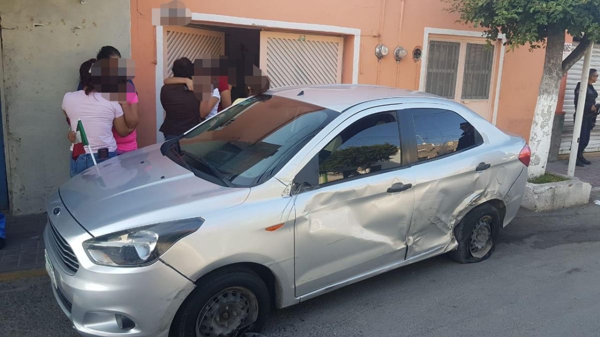 borracho provoca carambola