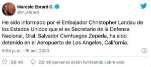 detienen a salvador cienfuegos