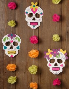 decoraciones para Día de Muertos 