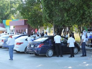 segundo drive thru contra la Influenza