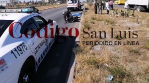 motociclista atropellado en la carretera 57