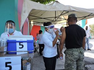 segundo drive thru contra la Influenza