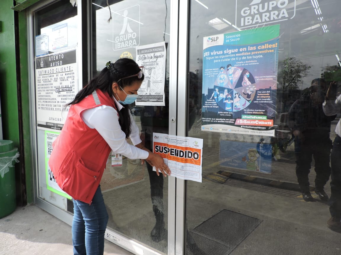 coepris clausura negocios