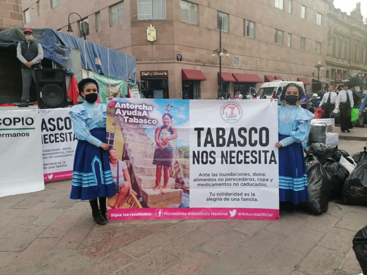 campaña de "Apoyo a Tabasco"