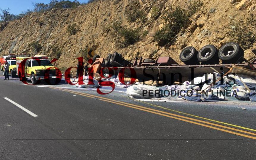 accidente carretero Rayón - La Pitahaya