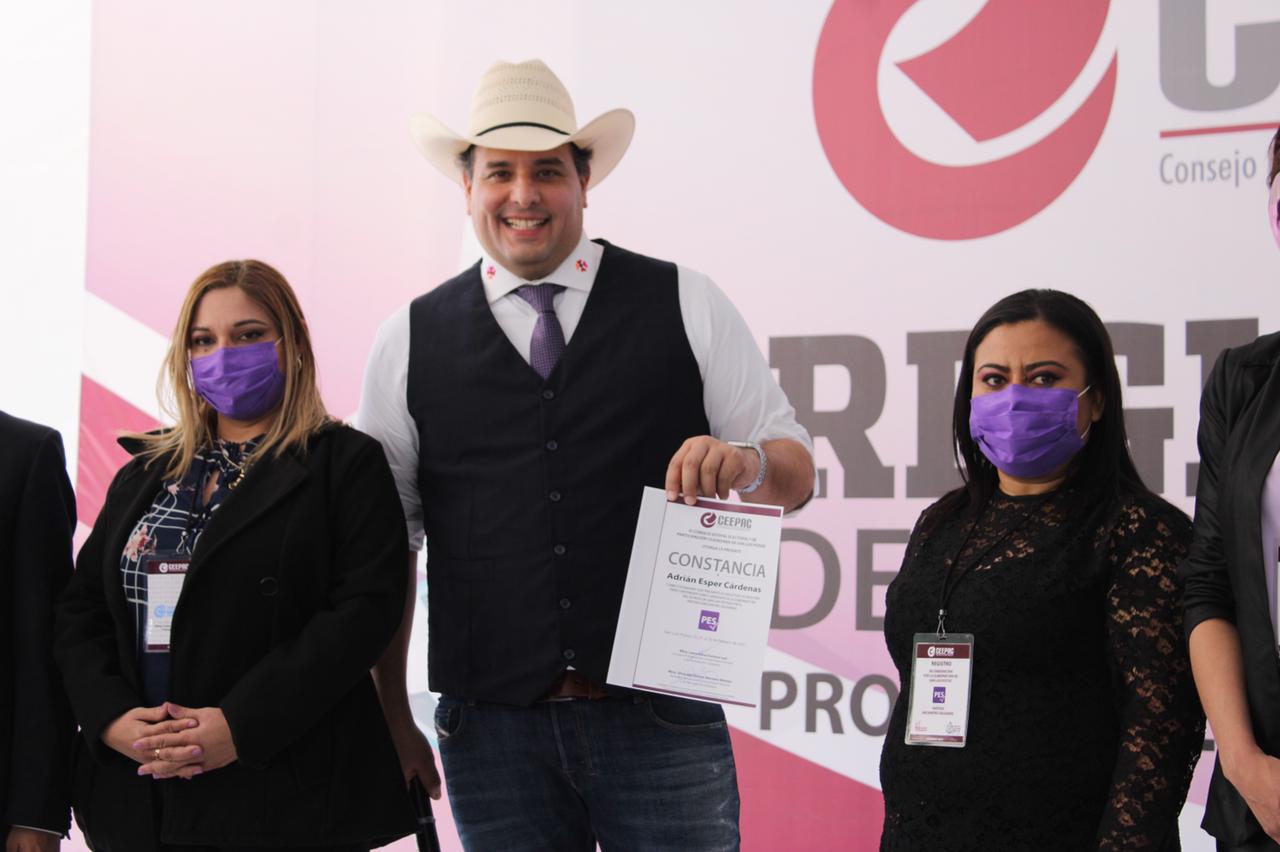 Vengo de la lucha social y rescataremos a SLP : Adrián Esper