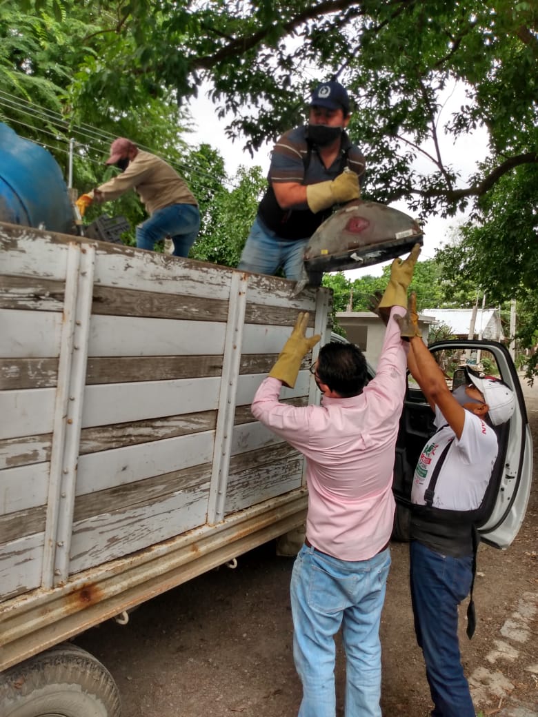 saneamiento básico - descacharrización- ciudad Valles