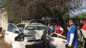 Se accidenta avanzada de Gallardo