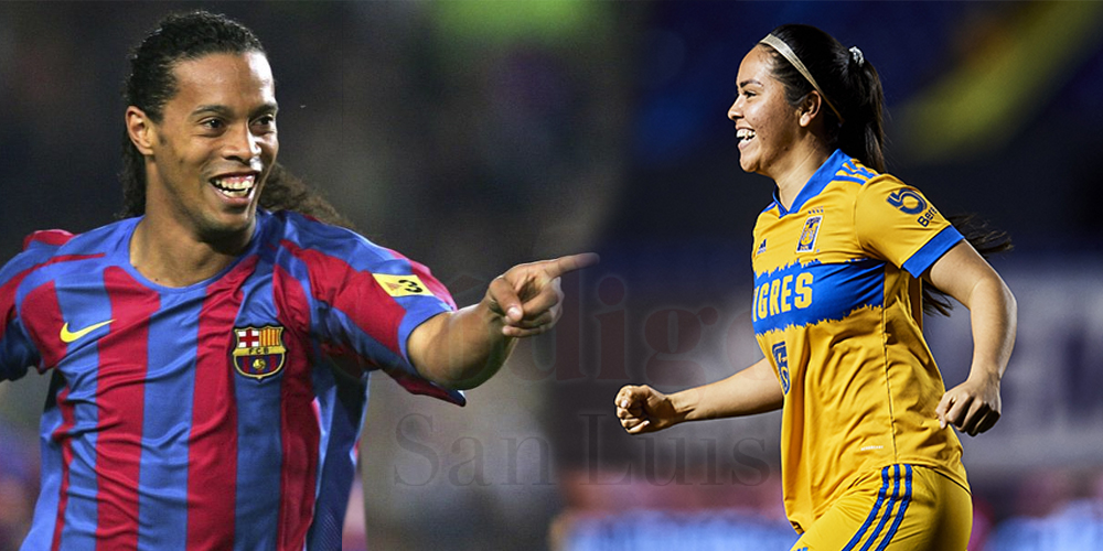 blanca-solis-ronaldinho-tigres-femenil