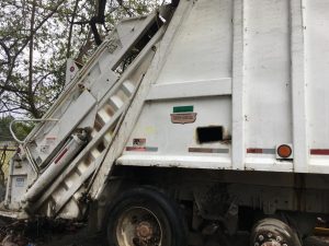 incendio camión de basura - ciudad valles