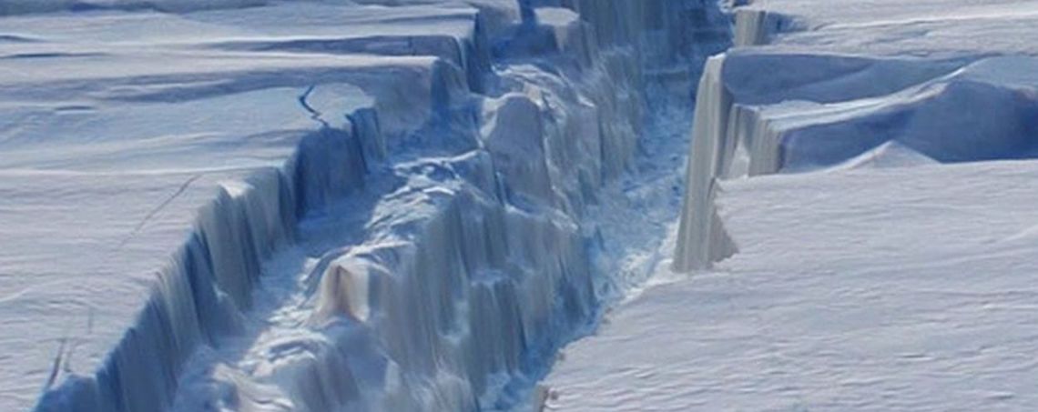 Iceberg del tamaño de Londres se desprende de la Antártida