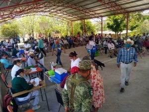 Vacuna contra el covid - zona indígena de valles