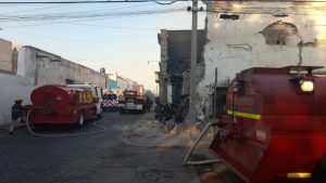 Incendio San Sebastián 