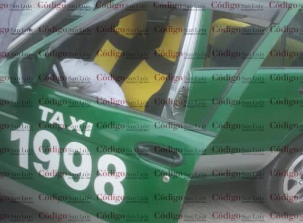 ejecutan a sujeto en taxi