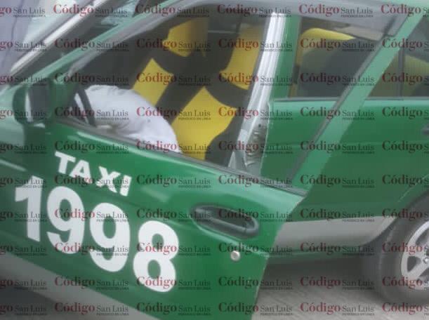 ejecutan a sujeto en taxi