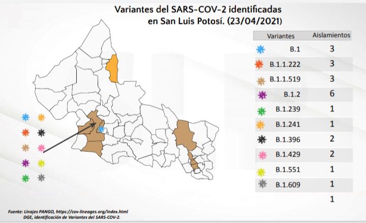 variantes de covid