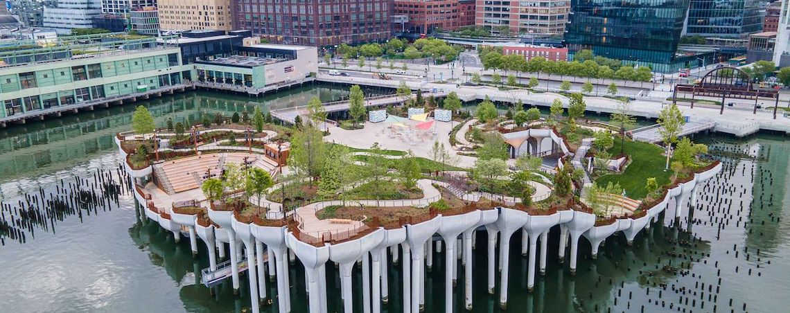 Little Island, nuevo parque flotante en Nueva York