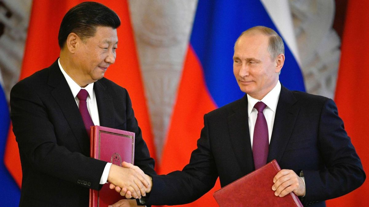 Xi Jingping y Vladimir Putin