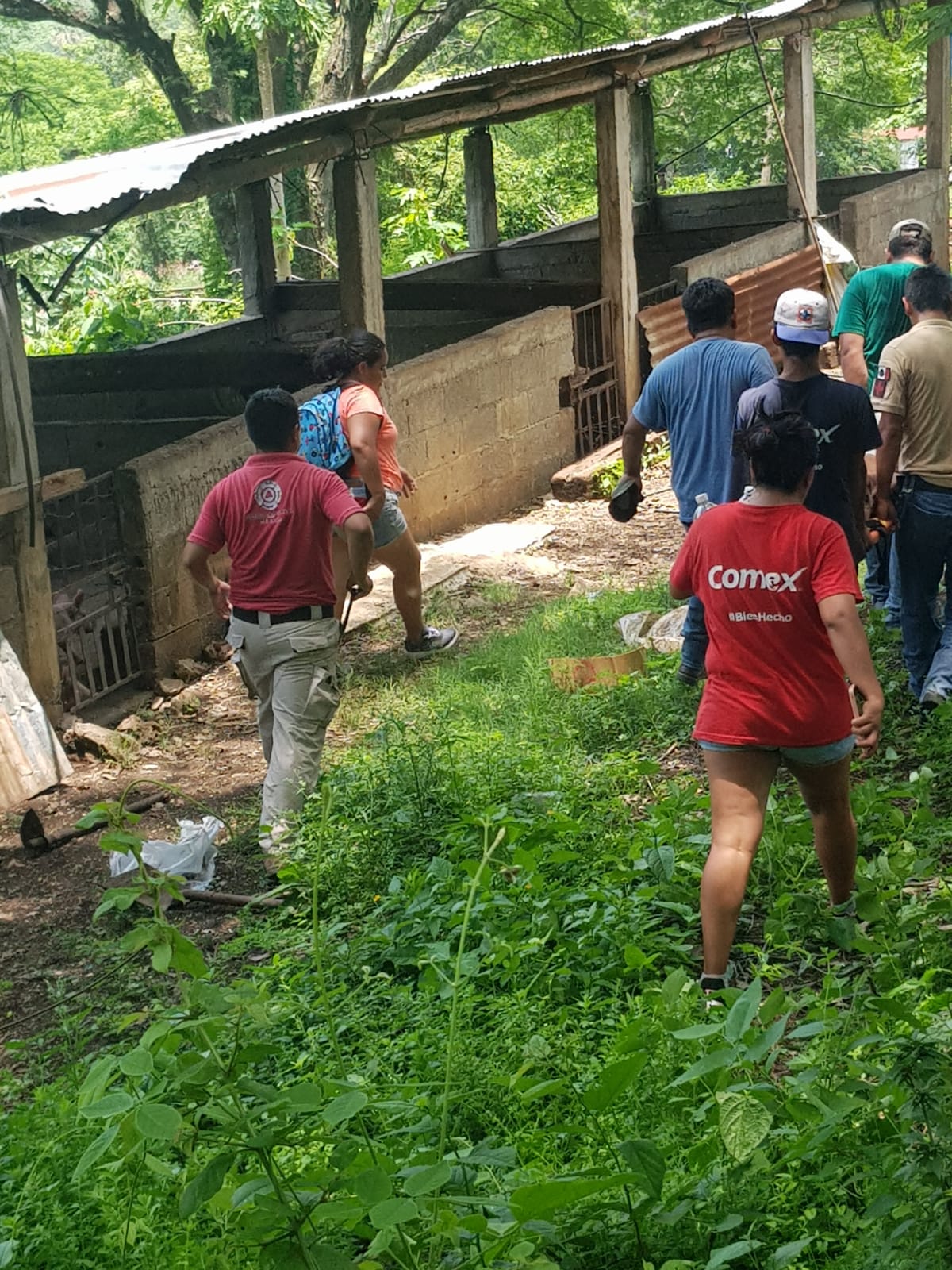 rescatan abuelito extraviado en Tamasopo