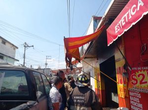 Incendio Rosticeria en el centro de Valles