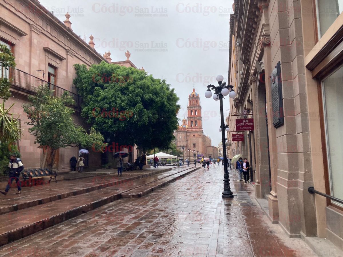 Clima lluvioso y nublado para este martes en SLP C digo San Luis