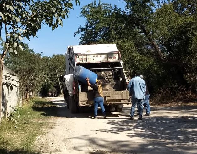 350 toneladas de basura en valles