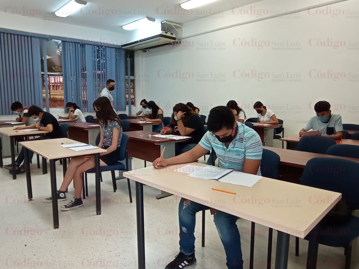 Examen de admisión UASLP campus Valles