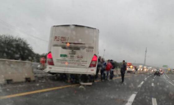 camión de pasajeros